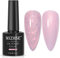 MIZHSE Pearl Gel Nail Polish Pink Shimmer - Pearlescent Nail Gel with Thread Shell - 10 x 1 Soak Off UV LED Lamp