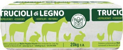 Generico Lettiera truciolo depolverizzato 20kg c.a. per cavalli, proprietari di stalle