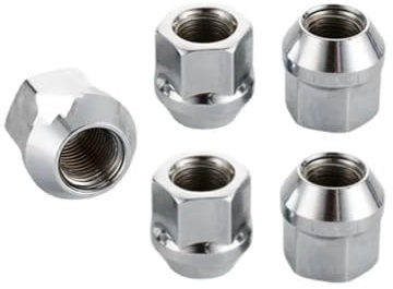 Reifenschraube Radmutter Auto-Radschrauben, Muttern, Stehbolzen, 19 Mm Sechskant, 21 Mm Höhe, Radmuttern, 5 Stück, M14 X 1,5, M14 X 2, M12 X 1,25, M12 X 1,5, 1/2 Zoll-20 Radmuttern Mit Offenem Ende(1-