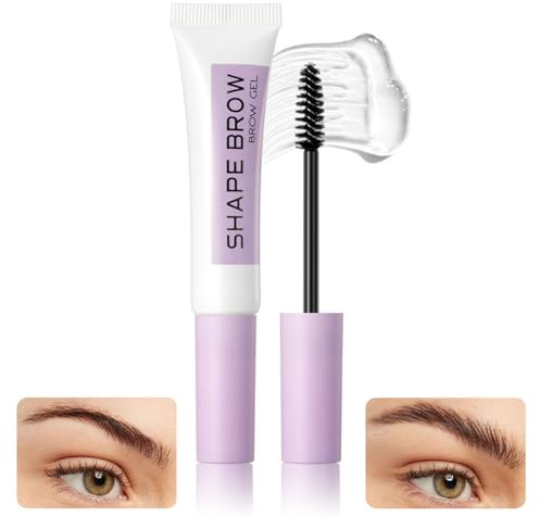 SHEBEEDO Clear Eyebrow Gel Instant Styler Longwear Clear Glued For Brows & Edges Natural Styling Repair Laminated Look