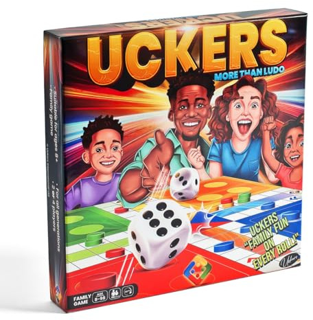 Uckers – The Ultimate Family Strategy Board Game | A Unique Twist on Classic Ludo | Exclusive to Uckers.com!