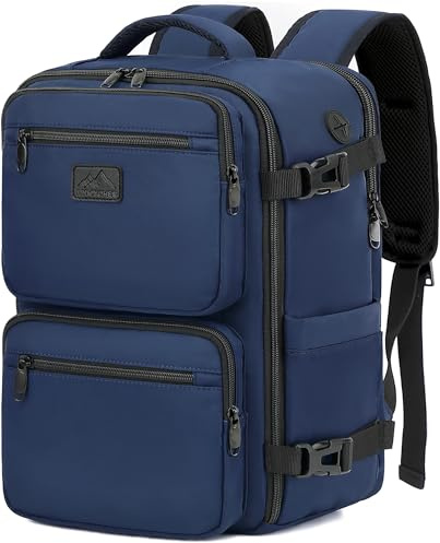 LYNXCHER Ryanair Cabin Bags 40x20x25 Travel Backpack Carry-ons Hand Luggage Bag Small Rucksack Underseat Cabin Size 20L Flight Laptop Bags(Dark Blue, S)