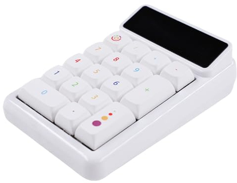 PEILINZE KM17 Pavé numérique mécanique 17 touches avec pavé numérique et calculatrice de clavier numérique pour entrée de données efficace, remplaçable à chaud pour ordinateurs