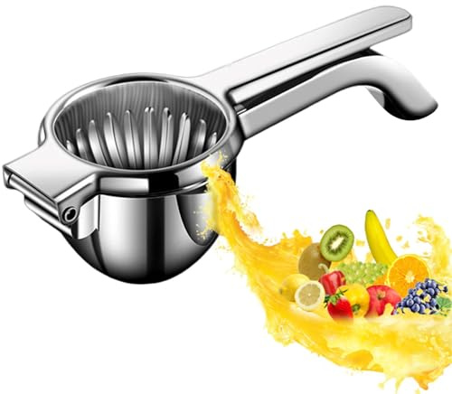 Exprimidor manual para limones | Con filtro para equipo de bar | Exprimidor de naranjas a presión de tipo manual - Para cocina doméstica cítricos granadas