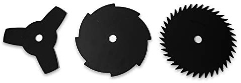 3er Set Messer (3, 8 und 40 Zähne) für Motorsense und 4 in 1 Multifunktionsgerät CHESTER