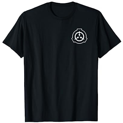 SCP Foundation Logo Front and Back Print T-Shirt