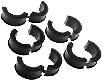 Tenlacum 10 Stück Fahrradlenker-Halterung, Abstandshalter, Fahrradlenker-Unterlegscheiben, Umwandlung 31,8 mm auf 25,4 mm/22,2 mm