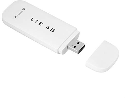 4G LTE USB Netzwerkadapter,Wireless Router WiFi Hotspot Modem Stick,DL100Mbps,USB2.1,Unterstützt TF SIM Karte (Nicht enthalten) und Firewall(mit WiFi Funktion)