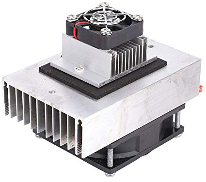 TOPINCN Kit de Système de Refroidissement Dc12V Réfrigérateur Neoteric avec Climatiseur 1 Kit de Semi-conducteurs Pro pour Systèmes de Refroidissement de Cave à Vin de Conception Subtile