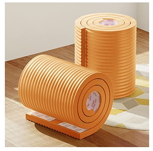 Wall Corner Guard for Parking Garages, Sponge Edging Anti-Collision Warehouse Corner Guards, Furniture Window Sills Wide Bumper Wall Corner Protector, 2/5 M,Yellow-5m-6pcs