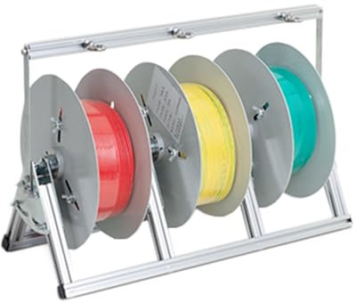 YCOVSFP Spulenständer Kabelabrollständer Baustellen-Kabelabrollwerkzeug Kabeltrommel for Die Elektroindustrie Zur Lagerung Von Flachdraht, Filament Und Automobildraht(50x30x32cm)