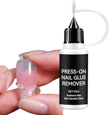 Solvente Per Unghie Pressate,10ml Forniture Manicure Morbide Colla Unghie,Per Donne Figlie Madri Spose Amatoriali Di Bellezza Casa Soggiorno Eventi Speciali