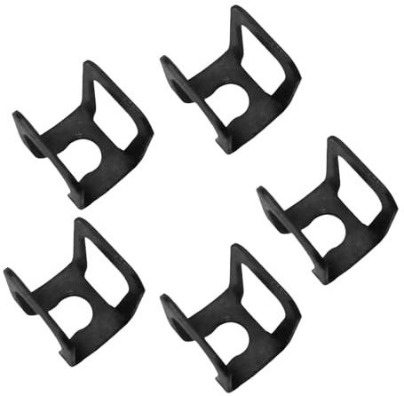 5 Stück 2T Jack Hoop Claw Clamp Clips Ersatzteile Hydraulischer Wagenheber Zubehör 2T 11mm, Schwarz