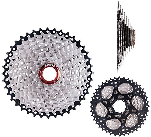 Lixada Cassette 9 Velocidades 11-40T MTB Bicicleta de Montaña Bicicleta Cassette Piñón Rueda Libre (9 Velocidades (11-40T)