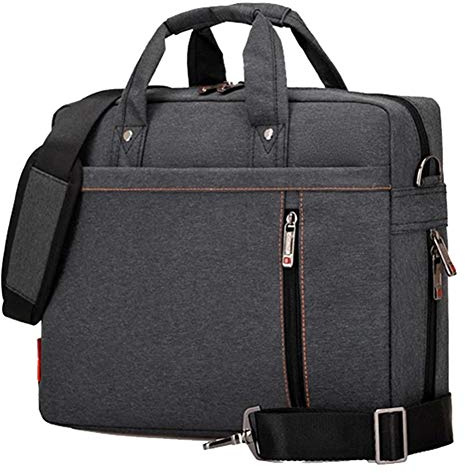 HotYou Sacoche en Ordinateur Portable, Serviettes Anti-Chocs avec Multi-Fonctionnel Sac à 17 pour Tablette/PC Ordinateur Portable/Chromebook/Macbook/Ultrabooks, Version 3 Noir