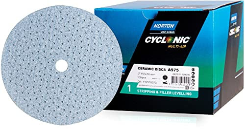 Norton Dischi CYCLONIC Verdi Diametro 150 MM Pezzi 100