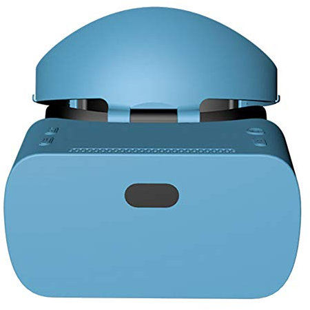 Auriculares de Realidad Virtual 3D Inalámbrico Bluetooth Todo en uno Casco VR Gafas Inteligentes para Juegos HD para películas IMAX Videojuegos FOV120 ° / LCD 2K 2560 * 1440 (Blue)