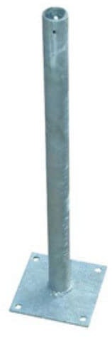 VP Bolt Down Spike for Plastic Fencing Panels - Composite Fence Panel, Natural (ECOFPAN)