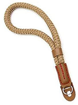 Weiche Baumwoll-Kamera-Handschlaufe für Leica für Canon für Nikon für Sony für SLR spiegellose (Kamera mit O-Ring-Loch)
