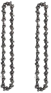 Catena per mini motosega BULLA da 6 pollici per barra di guida da 6 pollici (2 pezzi) (Modello: TD6-8) (6 POLLICI)