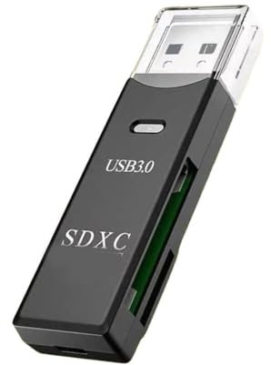 Lettore di Schede USB3.0/USB2.0 SD TF Scheda di Memoria Adattatore di Lettura Ad Alta Velocità 2 IN Per Il Lettore Del Telefono PC Laptop 1 Accessori Della Scheda