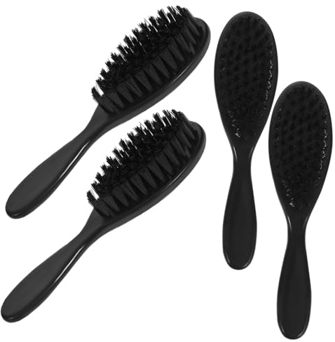 DEARMAMY 4stücke Haar Bart Sweep Pinsel Mit Rasierpinsel Für Barber Haar Schneiden Und Reinigung Kompakt Für Unterwegs