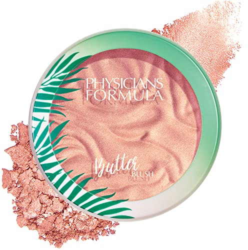 Physicians Formula - Blush Au Beurre De Murumuru - Fard À Joues Avec Formule Ultra-riche Au Beurre De Murumuru Pour Une Luminosité Radieuse, Texture Douce et Crémeuse - Fini Brillant - Rose Nacré