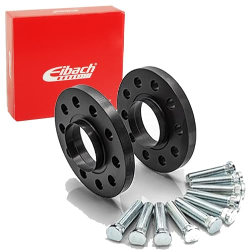 Eibach Spurverbreiterung S90-6-15-018-B schwarz | Eibach Pro-Spacer 30mm Spurverbreiterung Schwarz 2x15mm Spurplatten LK:5x130