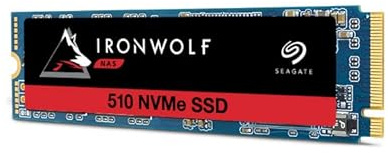 Seagate IronWolf 510 SSD, 1,92TB, SSD Interno, M.2 NVMe per NAS con Sistema RAID Multialloggiamento, 3 anni Rescue Services (ZP1920NM30011)