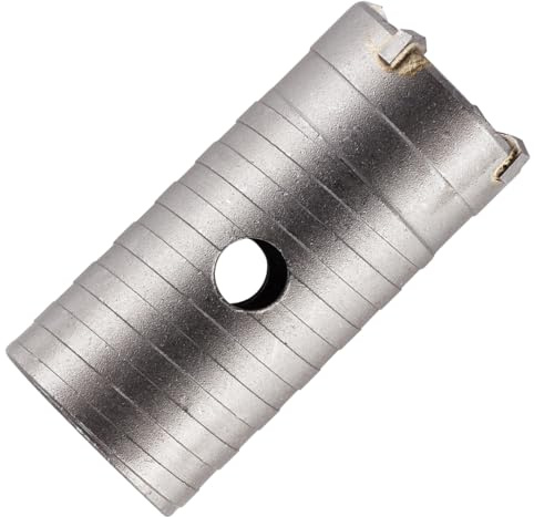 Rennie Tool - 40mm TCT Core Drill Bit for Concrete, Stone, Brick, Paving | Carbide Tipped Circular Hole Saw / Core Drill Hole Cutter. Cuts Concrete, Block, Cement, Stone, Wood, Plastic. M22 Thread