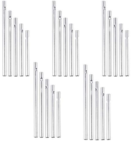 30Pcs Wind Chime Tubes Set DIY Garden Outdoor Window Pendant Hanging Decoration Craft for Home Garden Outdoor Hanging Decorations 5 Different Length