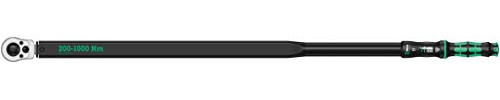 Wera Click-Torque E 1 Push R/L einstellbarer Drehmomentschlüssel für Rechts- und Linksanzug, 200-1000 Nm, 3/4, 200-1000 Nm