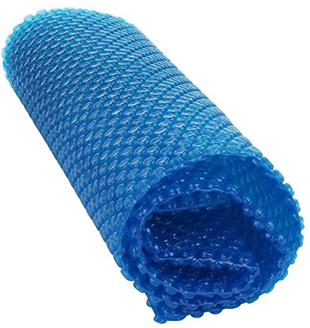 ERLAN Solar Pool Heater with PE Bubble, Rectangular Heat Insulation Film for Above Ground Pools/Inflatable Family Pool, Anti-Evaporation (Size : 5.5×8.5m/18×27.9ft)