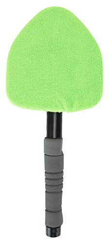 Spazzola Auto con Asciugamano Microfibra, Manico Tergivetro Parabrezza Cleaner Pulitore Doccia Tergicristallo Vetri Pulizie Utensile Detergente Telescopico per Finestre Specchi dell’Auto Parabrisas