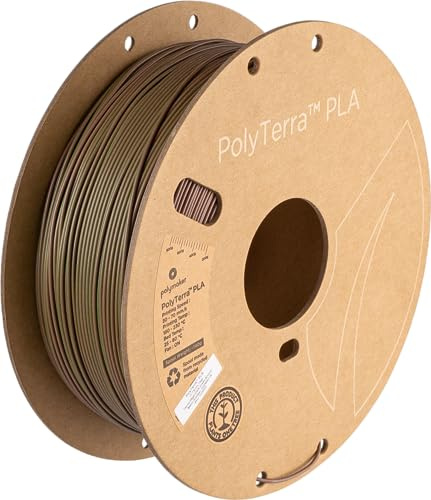 Polymaker Polyterra PLA Dual Color - 1.75mm - 1kg - Camouflage (Dark Green-Brown)