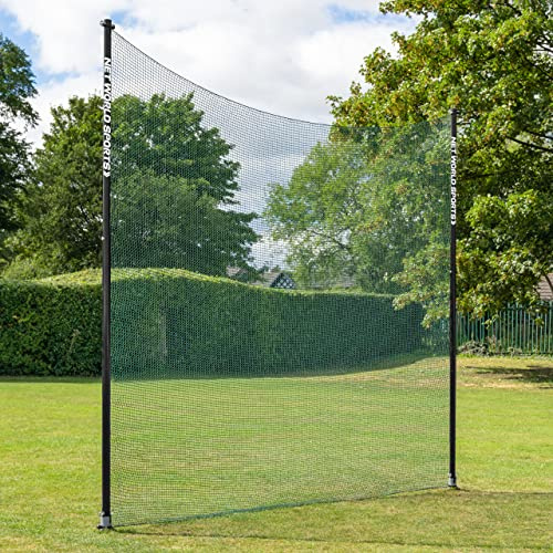 STOP THAT BALL™ Removable Ball Stop Posts - 10/12/16ft High - 4x Net Mesh Sizes (16ft High, Golf [Low Impact] - 28mm Mesh, 20ft Length)