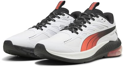 Puma X-Cell Lightspeed - Scarpe per Jogging su Strada Maschio, Puma White-Glowing Red,