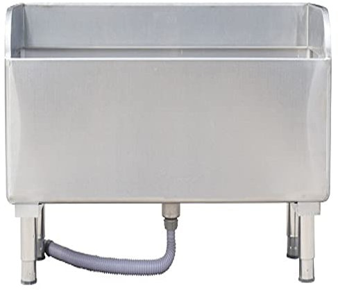 Fregadero de pie para fregadero de servicio de fregona, fregadero comercial de acero inoxidable para fregona, fregadero de lavandería para balcones domésticos