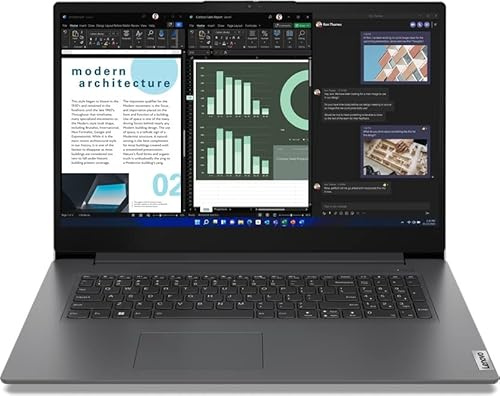 Lenovo i5 (17,3 Zoll IPS FHD) Ordinateur Portable Intel Core i5 13420H, 8 cœurs, 4.60 GHz, 24 Go DDR4, 1 to SSD, Intel® UHD®, HDMI, Cam, BT, WLAN, Windows 11, Clavier AZERTY [français] #8147