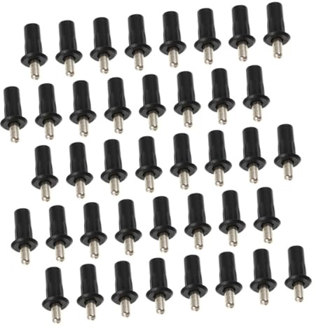 CIYODO 100 Pezzi Kit Perni per Riparazione Persiane e Porte Armadietti Accessori Mobili in e Plastica per Connessione Riparazione Scorrevole e Versatile
