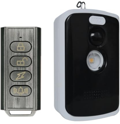 Alarma de viaje perimetral, sensor de movimiento, dispositivo de defensa de 3 modos, de alerta temprana, alarma de seguridad fiable para camping, nocturna, senderismo, caza, protección