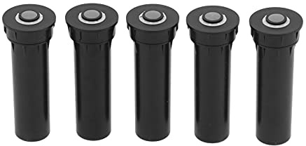 Confezione da 5 irrigatori telescopici interrati con testa G1/2, ugelli pop-up con filettatura femmina per l'irrigazione del prato e del giardino