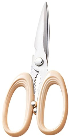 STOBAZA Forbici da Cucina in Acciaio Inossidabile Multifunzione, Forbici per Pollame Lame Affilate per Carne e Ossa, Utensile da Cucina Pratico per Barbecue, Ristorante e Uso Domestico,