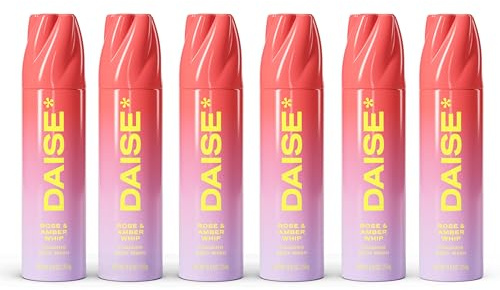 DAISE Foaming Body Wash in xoxo, 8.8 oz/250 g(Pack of 6) | DAISE, No Matter, Cruelty-Free, Vegan, Dermatologically Tested, Leaping Bunny Approved, For all skin types