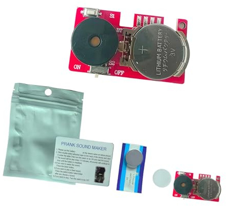 ZBIianxer Accesorios de Fiesta irritantes para, Dispositivo de Broma, Dispositivo de Broma, pitido, Alarma de organización rápida