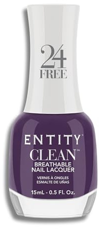 Entity Clean - Smalto per unghie a colori breathable | Smalto per unghie ad asciugatura rapida ed effetto gel | Vernice per unghie lunga durata e rinforzante | Smalto senza tossici, naturale e vegano
