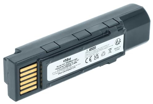 vhbw Akku kompatibel mit Datalogic Gryphon GM4500 | 4500, GBT4500 Barcodescanner POS (3400 mAh, 3,7 V, Li-Ion)