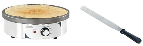 Crêpière familiale Billig CCR35EF - Casselin & CS40 - Spatule à crêpe - 40 cm