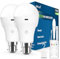 BoRccdit CordlessGlow Rechargeable Light Bulb B22, Dimmable & 3-Color Modes with Remote,15W LED 60W Equivalent, 2000mAh USB Charge Battery Up to 24H, No Wiring for Power Cuts, Camping, Closets, 4-Pack