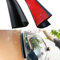 self-adhesive J Shape RV rain gutter, roof rain diversion strip for vehicle, truck, camper, boat, car, van, door, motorhome PVC Plastic Drip Deflector (Black, 9M)